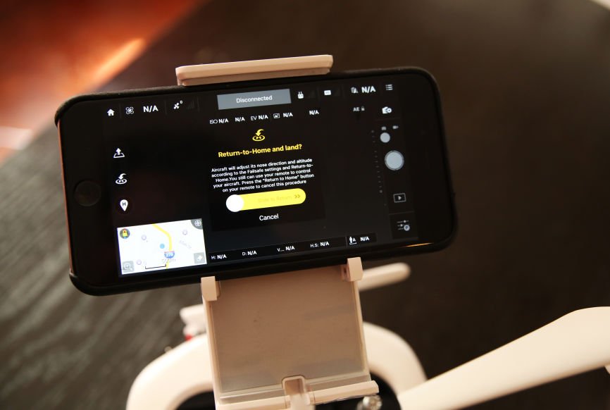 Dji Phantom 3 Pro Drone App Auto Land